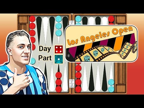 Los Angeles Open Backgammon Tournament 2025 - Open FINALS [Day 4]! 🎲🎲