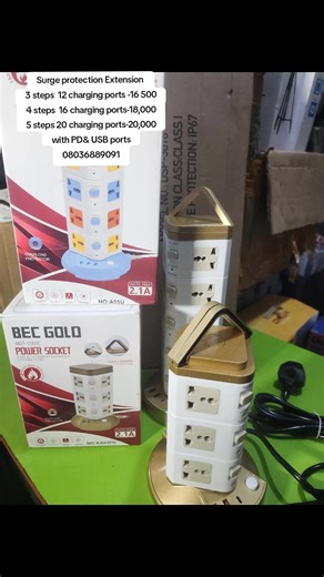 we are located at Apete In Ibadan and we deliver Nationwide. 08036889091 #funmatgadget #extension #powersurge ##surgeprotection #chargingport @Qdot Alagbe
