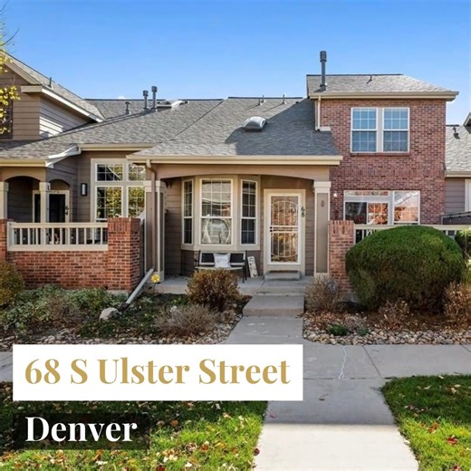 Just Listed! 68 S Ulster Street, Denver 3 Bedrooms | 4 Bathrooms | 2,645 SqFt Welcome to Park Square at Lowry—one of Denver’s most sought-after neighborhoods where walkable convenience meets modern comfort. View the property website at http://www.68sulsterstreet.com and call me at (303) 929-3157 for a showing. | Carol Guzman-Your Castle Real Estate