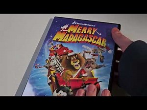 Merry Madagascar (UK) DVD Unboxing