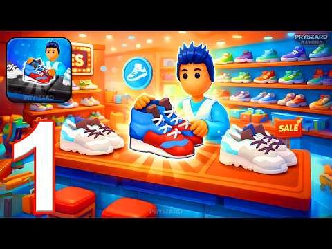 Just Step: Fashion Empire - Gameplay Walkthrough Part 1 - Shoes Idle Store Empire (iOS, Android)