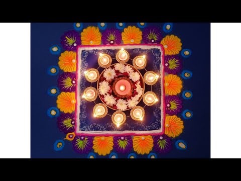 Simple Rangoli Designs #Bangle Rangoli Trick #Rangoli Designs | Art of Shipra