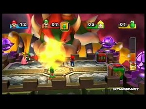 Mario Party 9 Minigame: Bowsers Würfelkampf (Bowser's Block Castle)