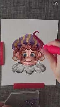 Chimney Piet / Schoorsteen Piet mini diamond painting time lapse