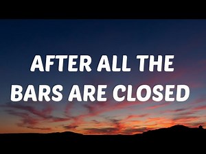 Thomas Rhett - After All The Bars Are Closed (Lyrics)