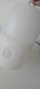 Automatic Bird Waterer Portable Pigeon Water Feeder with Handle Durable Plastic Pigeon Drinker