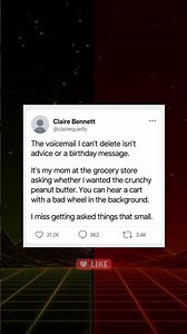 The Voicemail I Can’t Delete 🥹 #Family #Memories