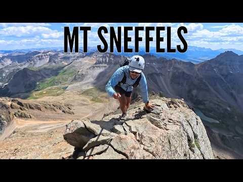 Mt. Sneffels SW Ridge QUICK Walkthrough