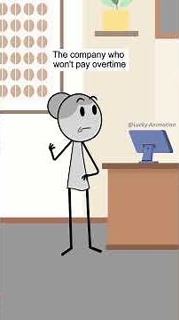 The company who won't pay overtime #animation #manager #corporate