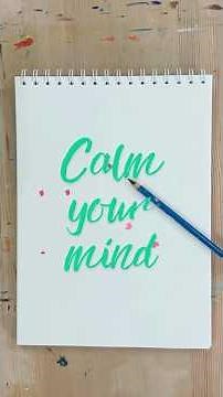 Simple Doodling to Calm your Mind