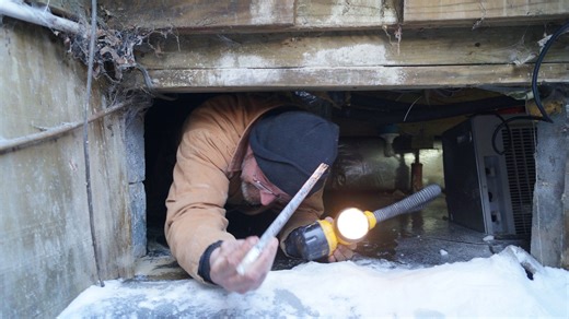 How to thaw frozen drain pipes underground? Defrosting frozen pipes