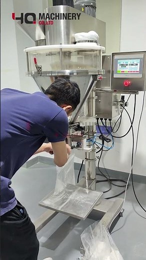 compact auger filling machine for fine powder|YQ powder dispensing equipment #machine