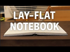 How I Make Hardcover Lay-Flat Notebooks