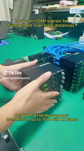 Achieve 70m HDMI Transmission with Uncompressed 4K Video