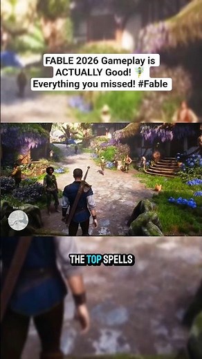 FABLE 2026 Gameplay is ACTUALLY Good! 🧚‍♂️ Everything you missed! #Fable #shorts