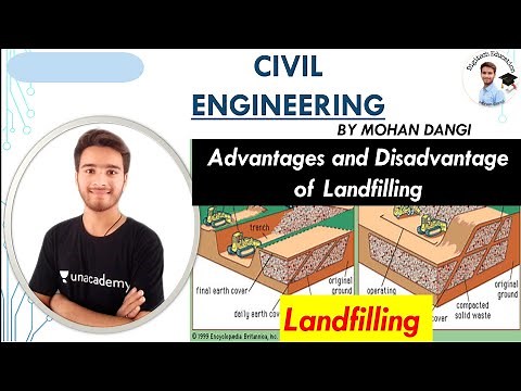 Advantages and Disadvantage of land filling | Methods of disposal | Landfilling | Environmental