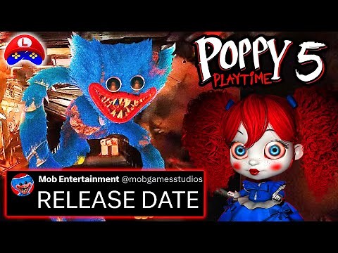 POPPY PLAYTIME CHAPTER 5 WHEN WILL IT BE RELEASED?! - Release date 👁