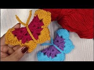 How to Crochet a Butterfly for Beginners | Easy & Cute Crochet Butterfly Tutorial