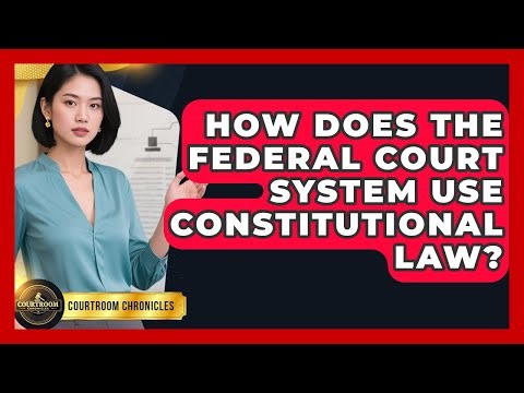 How Does The Federal Court System Use Constitutional Law? - Courtroom Chronicles