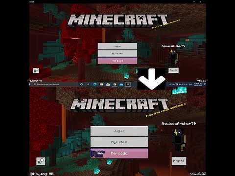 (Tutorial) Como poner Minecraft Windows10 en pantalla completa
