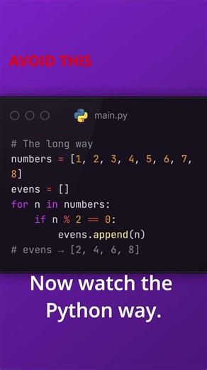 Stop Writing Python Like This ⚠️ (Use This Instead)