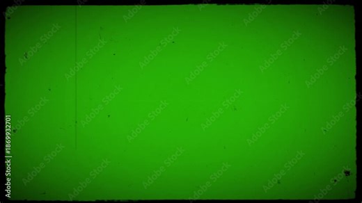 Vintage film scratches texture overlay with grain, dirt and retro movie look. use chroma key to remove green screen