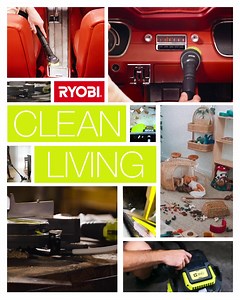 23 reactions | Enjoy the benefits of having a home, shed and car that are free from germs, allergens, mess and clutter with a thorough Spring clean! | RYOBI Australia | Facebook