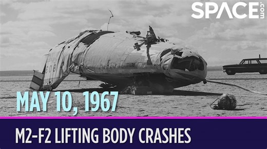 OTD In Space - May 10: M2-F2 Lifting Body Crashes