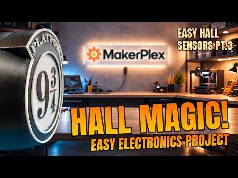 No Switches, Just Magic! Building a Hall Sensor Lamp (and Fixing My BIGGEST Mistake)