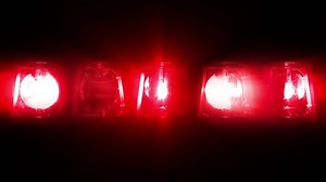 Fire Truck Lights Flashing - Looping