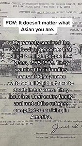 Why the Cambodian–Thai conflict matters to me. This isn’t commentary. It’s memory. My parents are survivors of the Khmer Rouge genocide. They lost family. They lost everything. They became refugees. And I grew up in the aftermath of that trauma — the kind that doesn’t end when the war does. Cambodia is still healing. Many of us in the diaspora are still healing. Generational trauma doesn’t disappear — it shows up in our homes, our nervous systems, our lives. I’m still doing the work of breaking 