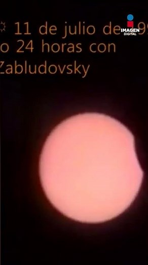 Así se vio el eclipse total de 1991 en México