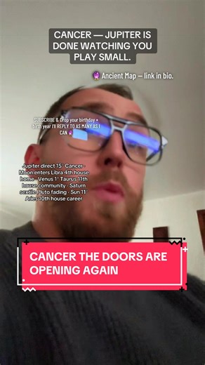 Cancer: Doors Open as Jupiter Goes Direct