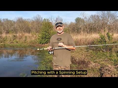 Pitching with a Spinning Setup | Bass Fishing Tips