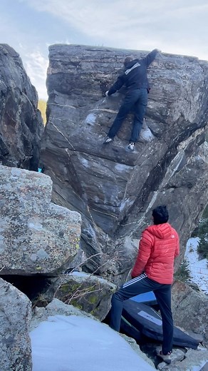 Colin Duffy | Feeling thankful for the great outdoors and boulders like this lately! It was great to catch up and climb with @paologr7 yesterday, looking... | Instagram