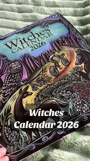 Manifest your most magical year yet! 🔮✨ The Witches Calendar 2026 is filled with moon phases, mystical artwork, and witchy wisdom. Super popular—grab yours before it disappears! 🚀 #TikTokMadeMeBuyIt #WitchesCalendar #WitchyVibes #SpiritualTools #MagicalLiving