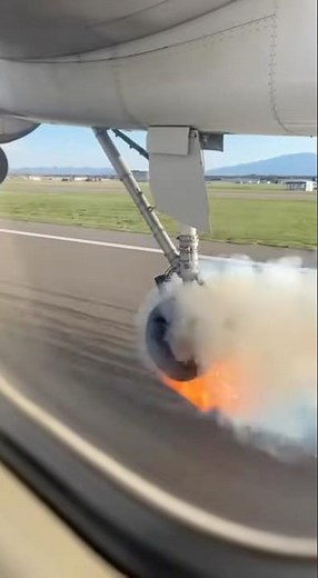 A pesenger record unbelievable emergency landing airplane crash