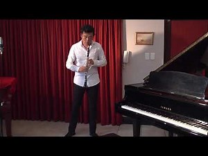 Junnan plays Gaetano Donizetti Studio Primo Per Clarinetto 单簧管练习曲