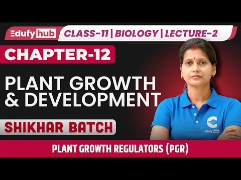 Plant Growth Regulators (PGR) 🌱 | Class 11 Botany Lecture-2 | Plant Growth & Development | LIVE