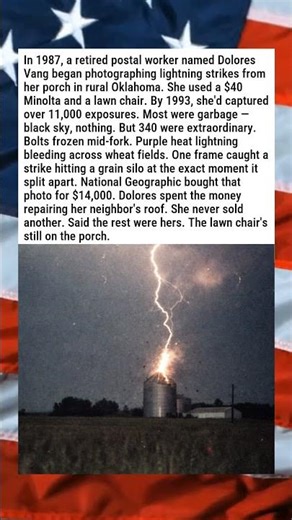 THE WOMAN WHO SOLD LIGHTNING ⚡🏚️📷