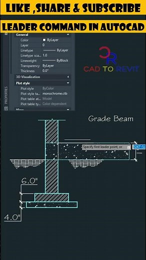 Leader in AutoCAD #shorts #autocad