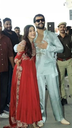 Rashmika mandanna and vijay deverakonda #rashmikavijay #wedding #love #beautiful #shorts