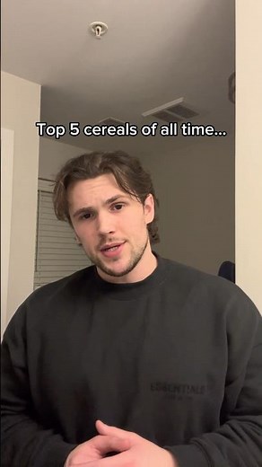 Top 5 cereals of all time… (Only correct ranking)