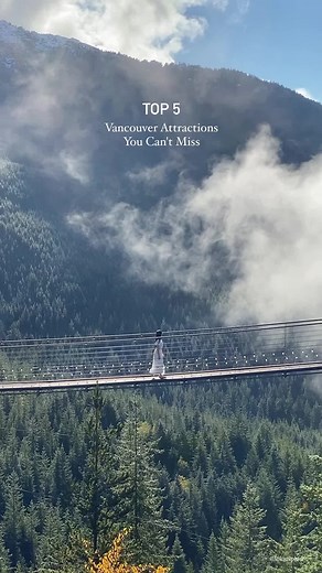 Exploring Vancouver, British Columbia this summer? ☀️Get ready for unforgettable family adventures with these 5 must-visit attractions in and near Vancouver! From thrilling wildlife encounters to awe-inspiring natural wonders, I've got you covered😉 ✨Don't forget to save this list for later✨ 📍Sea to Sky Gondola 36800 BC-99, Squamish, BC 📍Peak To Peak Gondola Whistler 4545 Blackcomb Way, Whistler, BC 📍Capilano Suspension Bridge Park 3735 Capilano Rd, North Vancouver, BC 📍Grouse Mountain 6400 