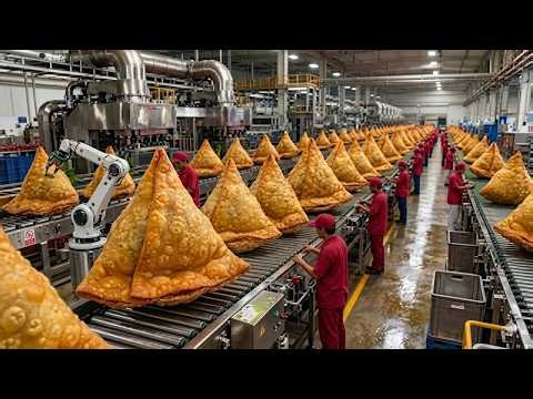 Inside a $1 Million Samosa Factory | Mass Production Process