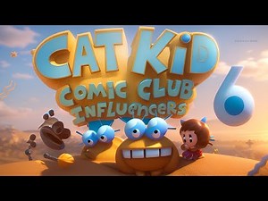 Cat Kids Comic Club Influencers part 6