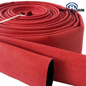 [Hot Item] 2.5" EPDM Single-Layer Fire Hose, Using Customized Weaving Process