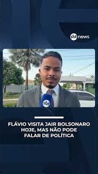 Flávio visits Jair Bolsonaro today under rules imposed by Moraes | #NewsPrimeiraEdição