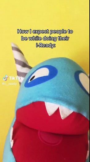 Snargg Plushie and the Importance of Doing Your i-Ready