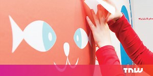 This digital artist creates an interactive underworld of augmented reality on walls